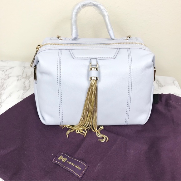 Heirloom Handbags - NEW Heirloom Designer Lilac Tassel Crossbody Bag